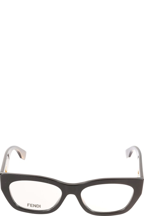 Fendi Cat-eye Metallic Logo Sided Glasses | italist, ALWAYS