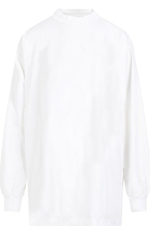 Balenciaga Women Balenciaga Logo Printed Long-sleeved Shirt