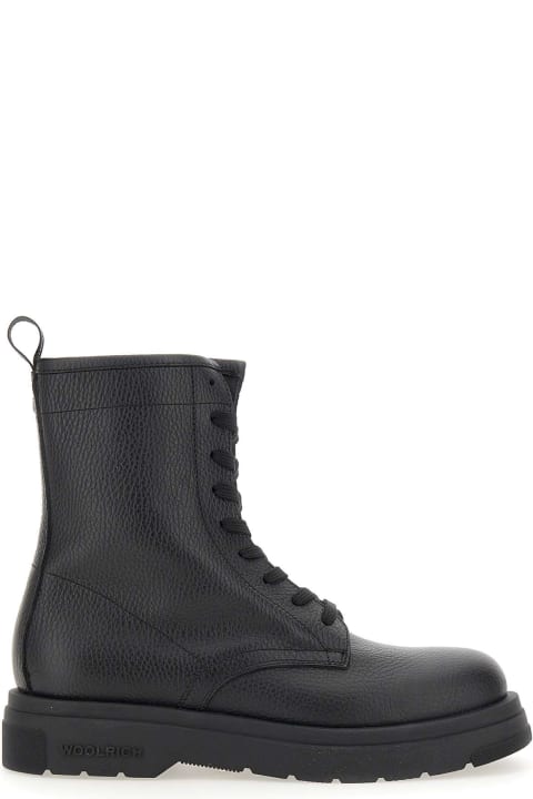Woolrich Boots for Women Woolrich New City' Tumbled Leather Boots