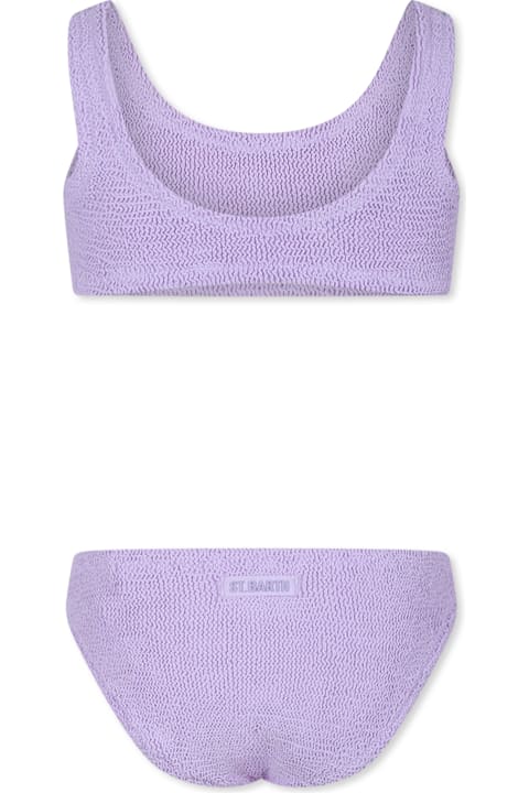 Swimwear for Girls MC2 Saint Barth Purple Bikini For Girl