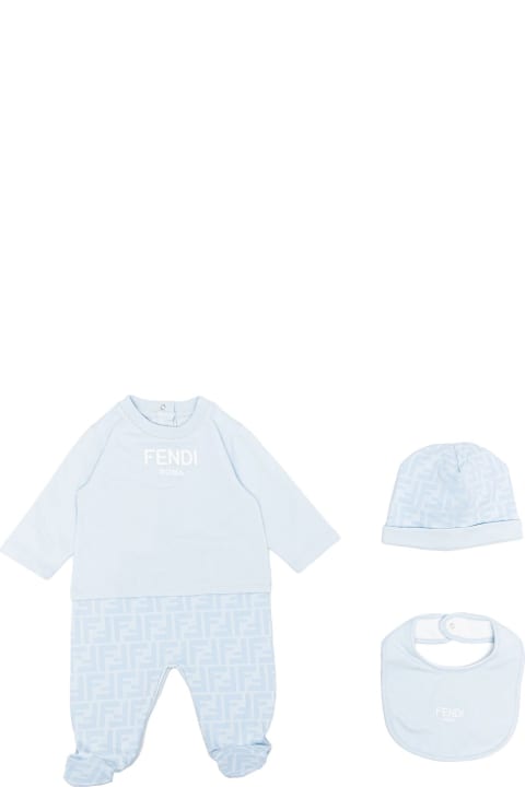 Fendi Bodysuits & Sets for Women Fendi Fendi Kids Kids Blue