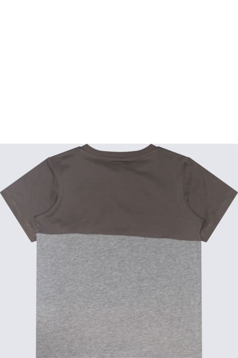 Stella McCartney T-Shirts & Polo Shirts for Girls Stella McCartney Grey Cotton Shark Face T-shirt