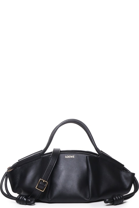 Loewe Bags for Women Loewe Paseo Small Bag In Shiny Leather