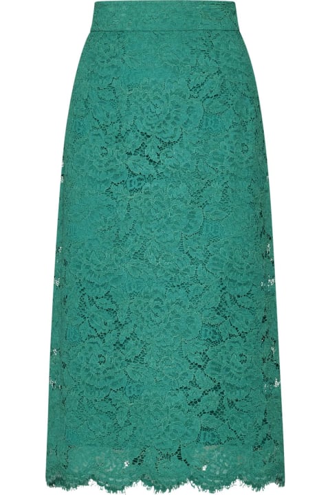 Homeware Dolce 
Gabbana Floral Lace Skirt