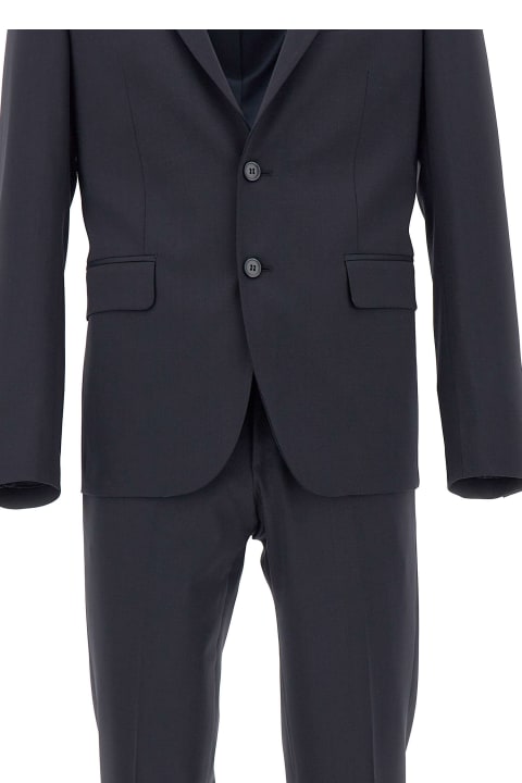 Brian Dales for Women Brian Dales "ga87" Suit Two-piece Cool Wool