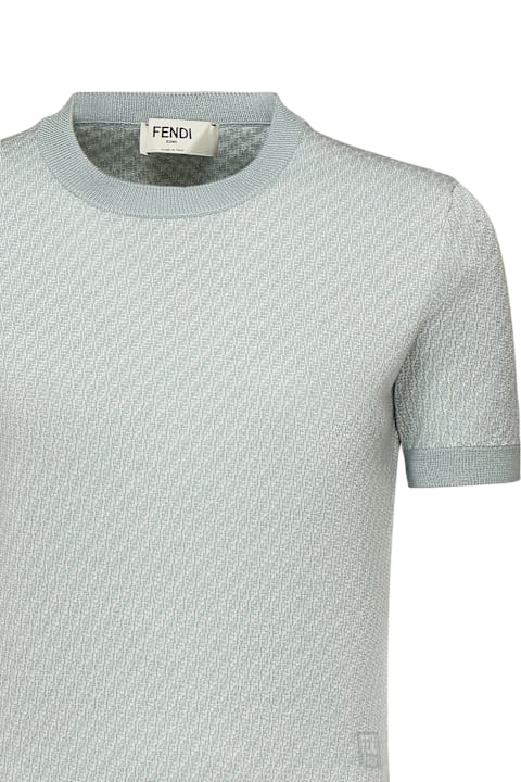 Fendi Topwear for Women Fendi Micro Logo T-shirt