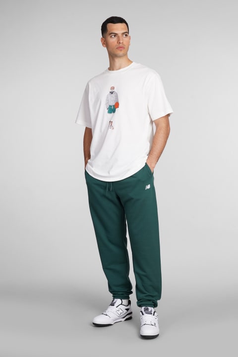 Fashion for Men New Balance Pants In Green Cotton