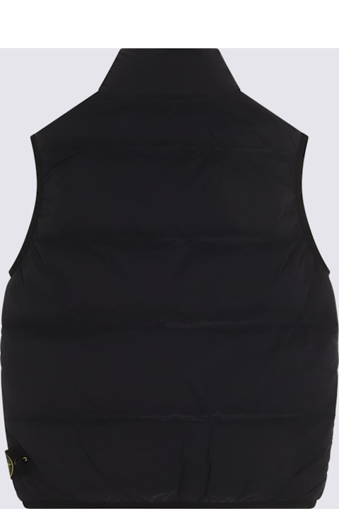 Stone Island for Women Stone Island Dark Blue Down Jacket