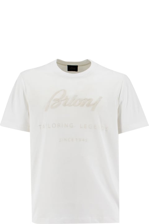 Brioni Topwear for Men Brioni T-shirt With Logo