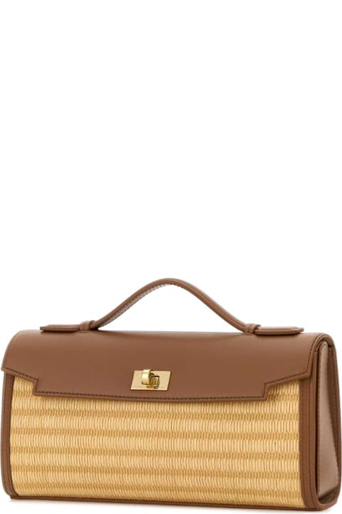 Anya Hindmarch for Men Anya Hindmarch Camel Leather Mortimer Handbag