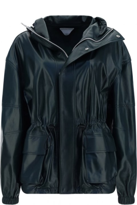 Bottega Veneta Coats & Jackets for Women Bottega Veneta Leather Jacket