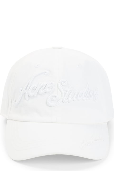 Hats for Men Acne Studios Embroidery Baseball Cap
