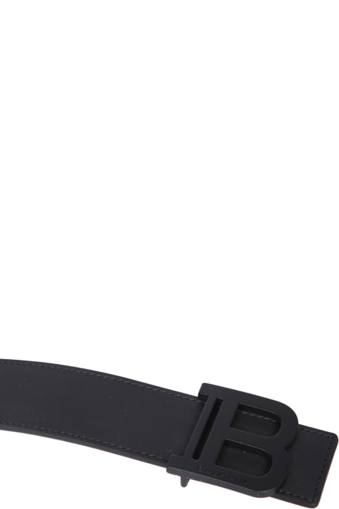 Balmain Belts for Men Balmain Balmain Belt Cintura 35 Black