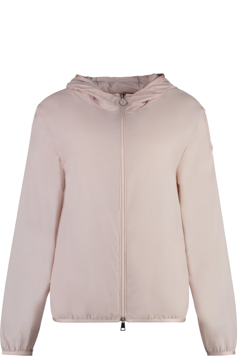 Moncler Coats & Jackets for Women Moncler Fegeo Hooded Nylon Jacket