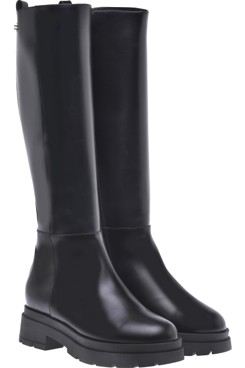 Boots In Black Calfskin