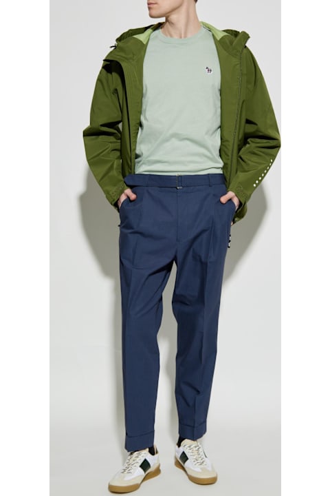 Paul Smith Topwear for Men Paul Smith Ps Paul Smith T-shirt With Logo-shaped Patch