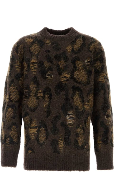 Homeware Junya Watanabe Embroidered Wool Blend Sweater
