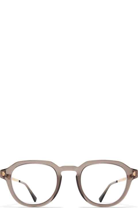 Mykita Eyewear for Women Mykita Elbert - Clear Ash / Champagne Gold Rx Glasses