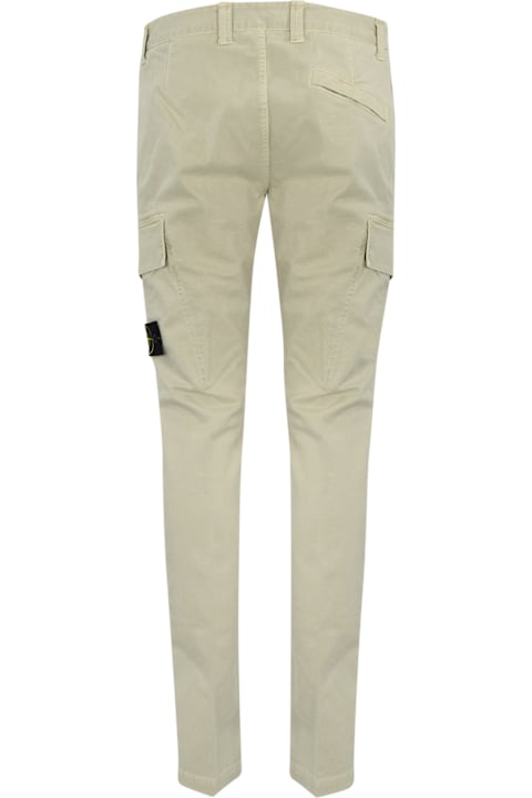 Stone Island for Men Stone Island 301l1 Cargo Trousers In Twill