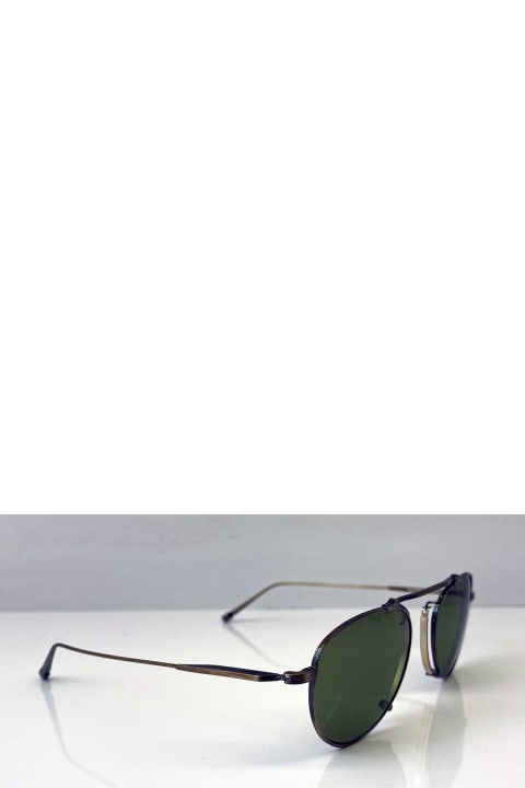 Matsuda نظارات لـ القسم الرجالي Matsuda M3130 - Antique Gold Sunglasses