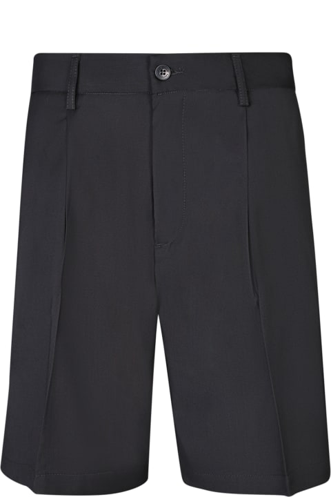 Pants for Men costumein Costumein Visentin Black Bermuda Shorts