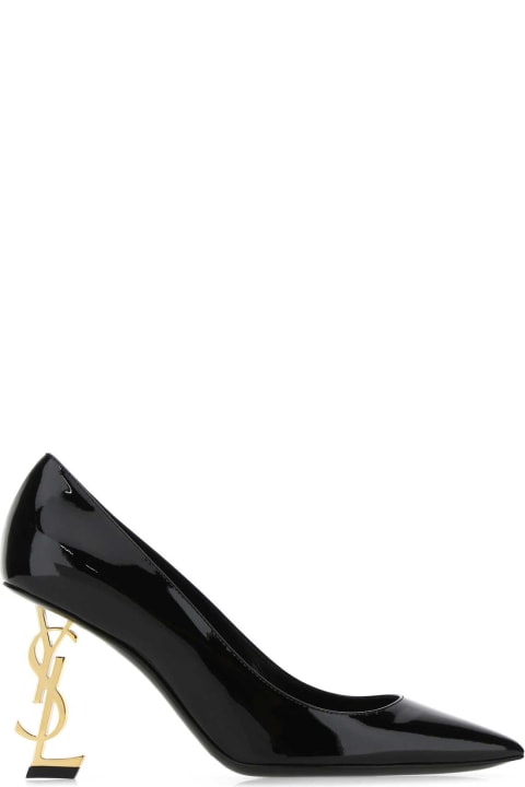 Saint Laurent Shoes for Women Saint Laurent Black Leather Opyum 85 Pumps