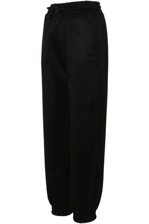 ウィメンズ MSGMのフリース＆ラウンジウェア MSGM Black Acrylic Blend Pants