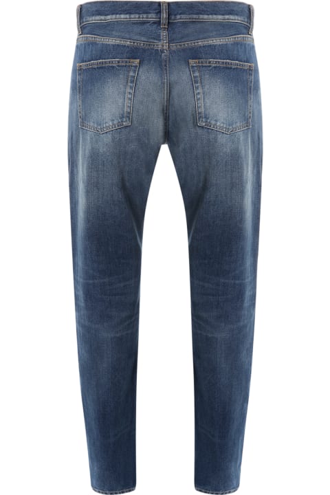 Saint Laurent for Men Saint Laurent Deauville Cotton Jeans