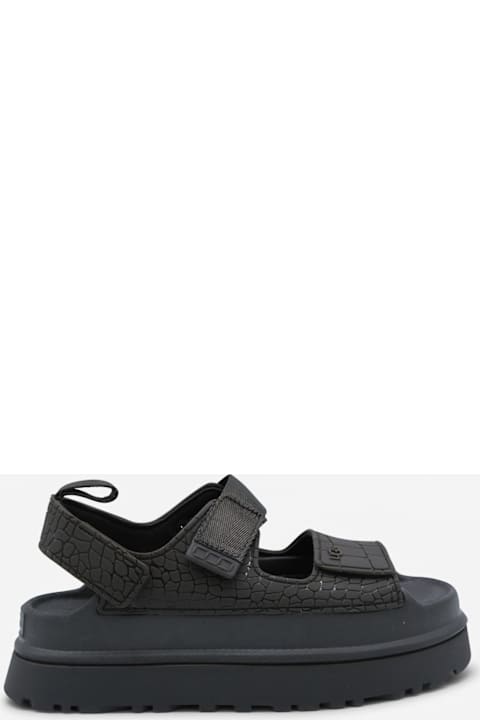 UGG Black Goldenglow Sandals