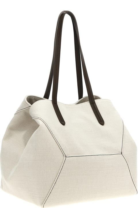 Brunello Cucinelli for Women Brunello Cucinelli 'monile' Shopping Bag