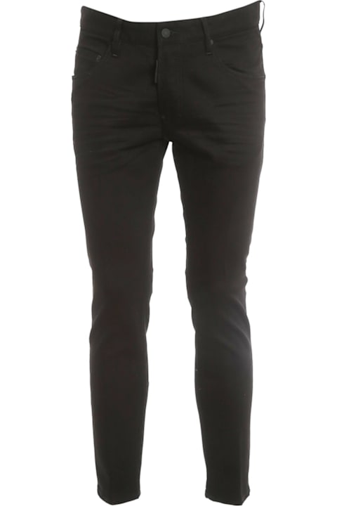 Homeware Dsquared2 Black Bull Skater Jeans