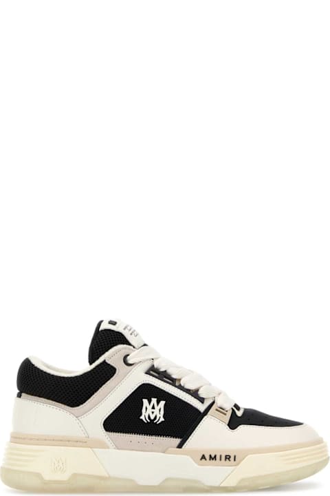 AMIRI Two-tone Leather And Fabric Ma-1 Sneakers