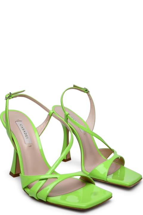 Casadei for Women Casadei 'geraldine' Spirulina Leather Sandals