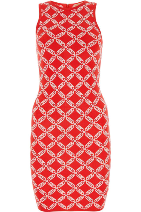Fashion for Women Michael Kors Embroidered Jacquard Mini Dress