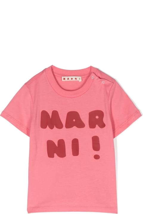 Marni T-Shirts & Polo Shirts for Baby Girls Marni Printed T-shirt