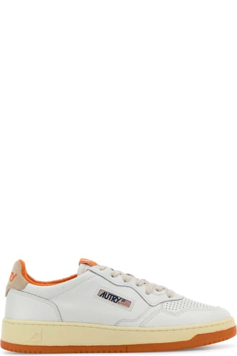 Autry Sneakers for Men Autry White Leather Medalist Sneakers