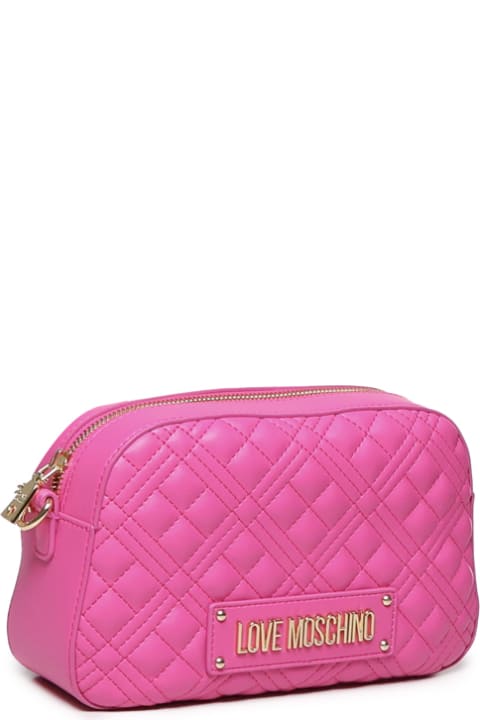 Shoulder Bags for Women Love Moschino Quilted Shoulder Bag