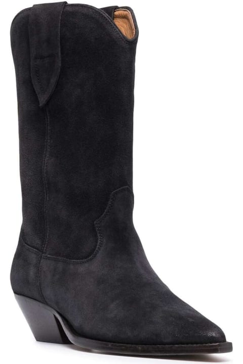 Fashion for Women Isabel Marant Isabel Marant Woman's Black Duerto Suede Boots