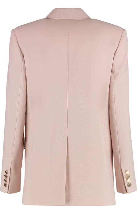 Max Mara Studio Clothing for Women Max Mara Studio Edicola Double-breasted Wool Blazer