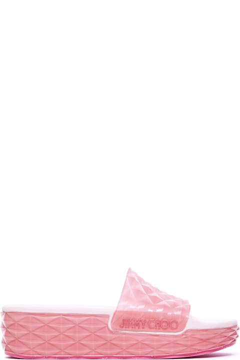 サンダル・ミュール BOTTEGA VENETA Pink Satin Stretch Mules Bottega Veneta Shoes on Sale: Discounted Stretch Mule