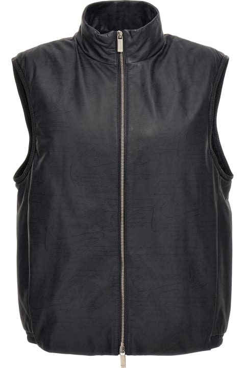 Berluti Coats & Jackets for Men Berluti 'printed Scritto' Vest