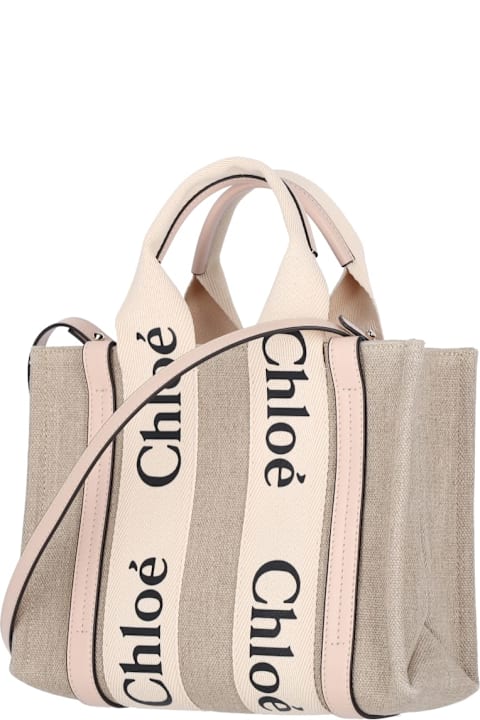 Chloé Bags for Women Chloé 'woody' Small Tote Bag