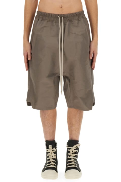 Pants for Men Rick Owens Cotton Bermuda Shorts