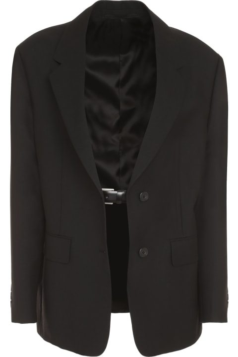 Prada Coats & Jackets for Women Prada Single-breasted Two-button Blazer