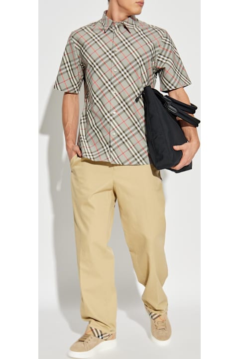 Homeware Burberry Burberry Plaid Pattern Shirt