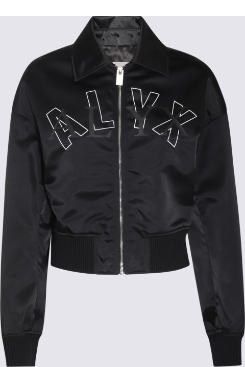 1017 ALYX 9SM Coats & Jackets for Women 1017 ALYX 9SM Black Nylon Logo Bomber Jacket