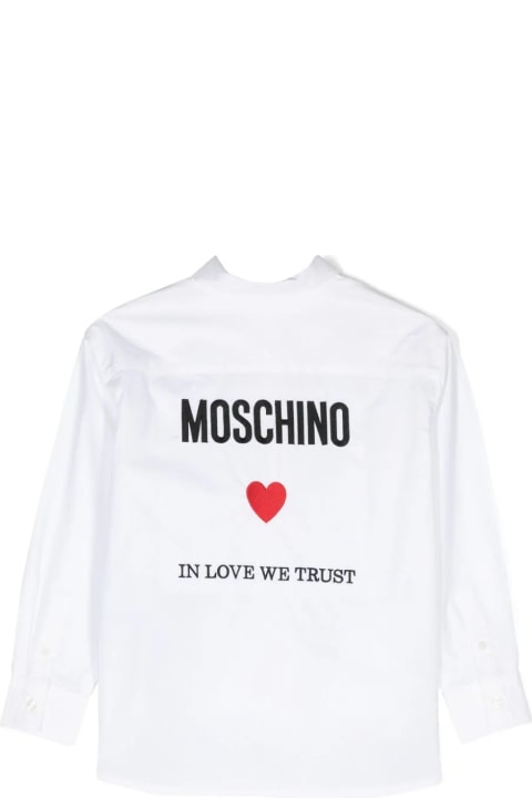 Moschino for Kids Moschino Long Sleeved Shirt