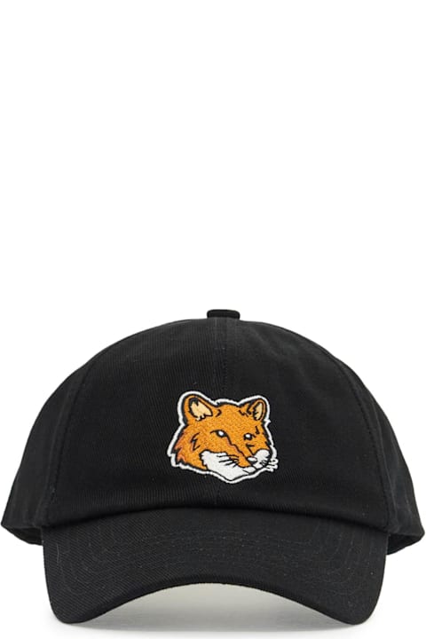 Maison Kitsuné for Men Maison Kitsuné Fox Head Baseball Cap