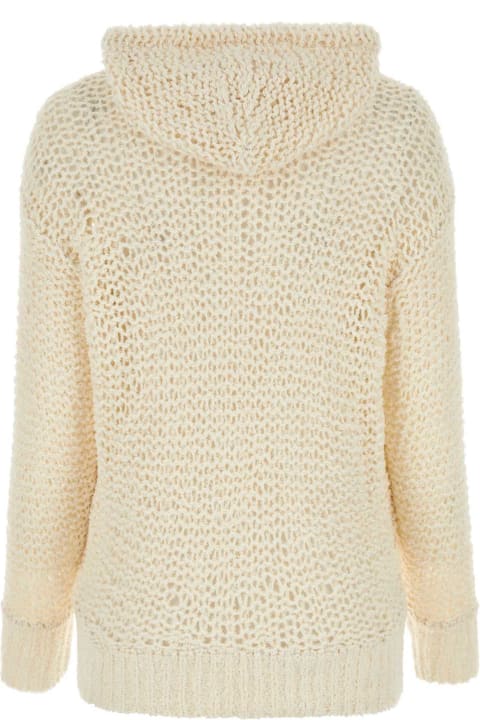 Clothing for Women Marant Étoile Ivory Cotton Blend Idony Sweatshirt