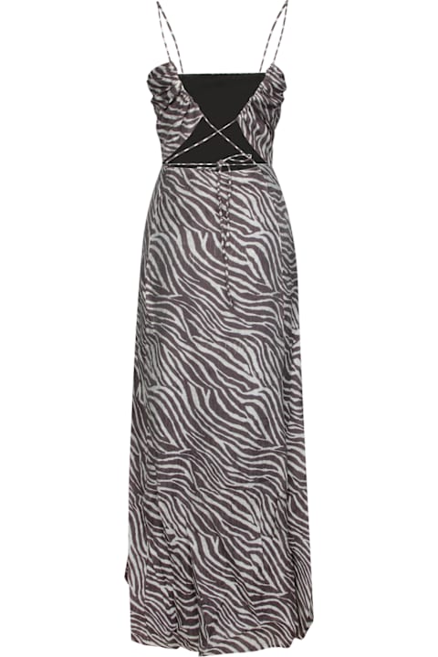 IRO Dresses for Women IRO Felisse Zebra Stripe Midi Dress